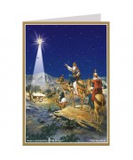 NEW - Weihnachtskarte Advent Calendar Card 