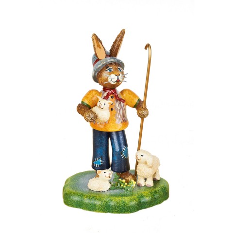 Shepherd Bunny Original HUBRIG Wooden Figuren - TEMPORARILY OUT OF STOCK