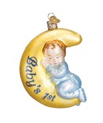 NEW - Old World Christmas Glass Ornament - Dreamtime Boy