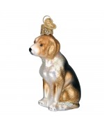 NEW - Old World Christmas Glass Ornament - Beagle