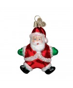 NEW - Old World Christmas Glass Ornament - Mini Santa