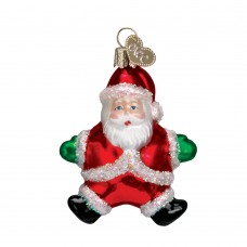 NEW - Old World Christmas Glass Ornament - Mini Santa