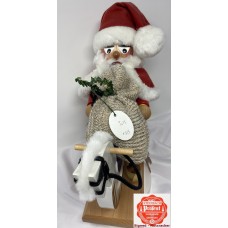 Santa Rider on Horse Christian Steinbach - Signed by the Steinbach's