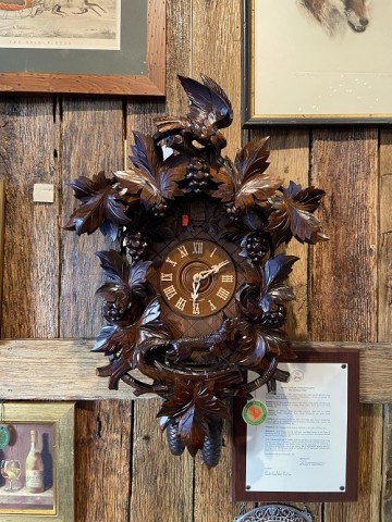 Hubert Herr Middleburg Cuckoo Clock Fox - Fuchs 
