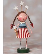 Stars, Stripes & Sprinkles Figurine - Lori Mitchell