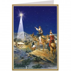 NEW - Weihnachtskarte Advent Calendar Card - The Holy Three Kings