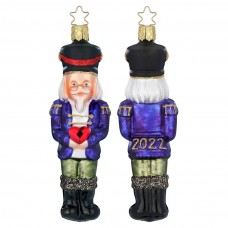 NEW - Inge Glas Glass Ornament - 2022 Limited Edition Nutcracker