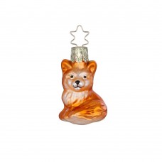 NEW - Inge Glas Glass Ornament - Mini Fox