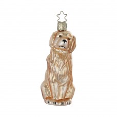 NEW - Inge Glas Glass Ornament - Golden Retriever