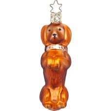 NEW - Inge Glas Glass Ornament - Dachshund