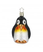 NEW - Inge Glas Glass Ornament - Emperor Penguin