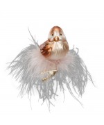 NEW - Inge Glas Glass Ornament - Forest Melody Bird