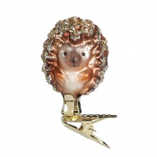 NEW - Inge Glas Glass Ornament - Baby Hedgehog 