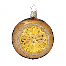 NEW - Inge Glas Glass Ornament - Golden Shine