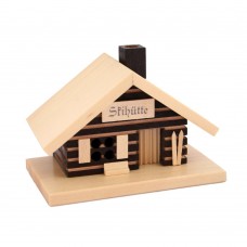 NEW - German Wooden Incense Burner House - Skihutte - Ski Lodge