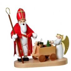 * New Christmas Smoking man - St. Nickolas with angel