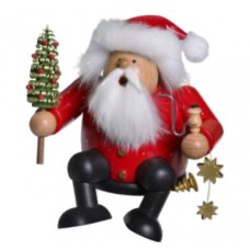 * New Christmas Smoking man - Santa Claus, sitting