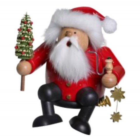 * New Christmas Smoking man - Santa Claus, sitting-TEMPORARILY OUT OF STOCK