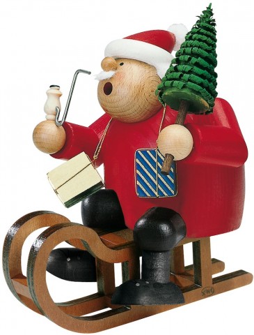 KWO Smokermen Christmas Santa on Sleigh - TEMPORARILY OUT OF STOCK