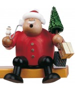 KWO Smokermen Christmas Sitting Santa with Tree - TEMPORARILY OUT OF STOCK