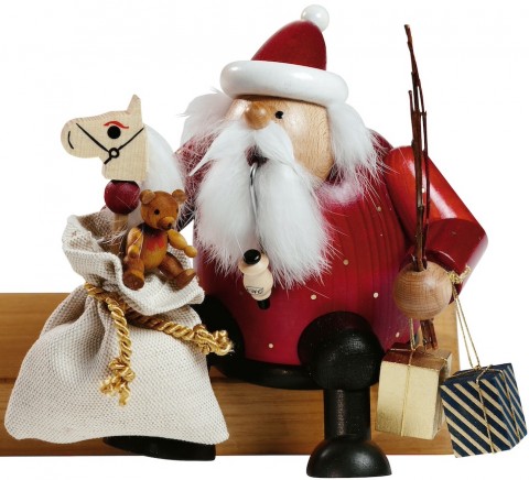 KWO Smokermen Christmas Sitting Santa with Beard - TEMPORARILY OUT OF STOCK