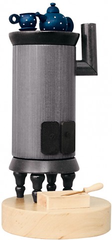 KWO Smokerman Old German Grey Heating Stove - TEMPORARILY OUT OF STOCK