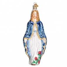 NEW - Old World Christmas Glass Ornament - Virgin Mary