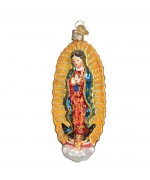 NEW - Old World Christmas Glass Ornament - Our Lady of Guadalupe 
