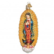 NEW - Old World Christmas Glass Ornament - Our Lady of Guadalupe 