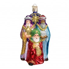 NEW - Old World Christmas Glass Ornament - Three Wise Men