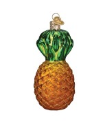 NEW - Old World Christmas Glass Ornament - Pineapple