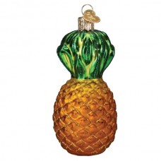 NEW - Old World Christmas Glass Ornament - Pineapple