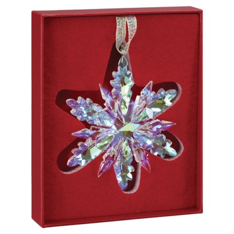 Old World Christmas Glass Ornament - Radiant Crystal Snowflake - TEMPORARILY OUT OF STOCK