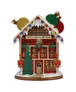 NEW - Ginger Cottages Wooden Ornament - Ornament Maker's Shop