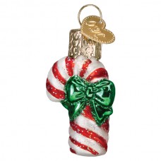 NEW - Old World Christmas Glass Ornament - Mini Candy Cane