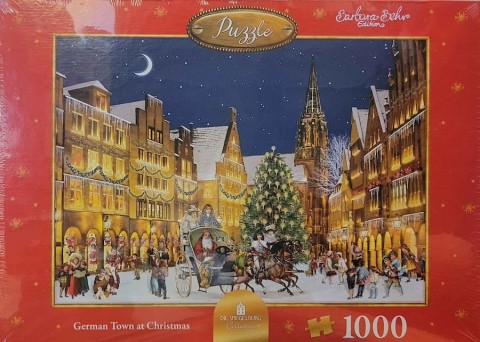 NEW - Die Spiegelburg Coppenrath Puzzle - German Town at Christmas- TEMPORARILY OUT OF STOCK