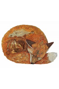 NEW - Wentworth Wooden Puzzle - Autumnal Fox