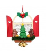 NEW - Christian Ulbricht German Ornament - Advent Window with Gingerbread