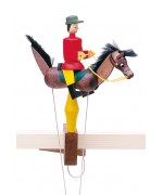  Wolfgang Werner Toy Rappen Roter Reiter - TEMPORARILY OUT OF STOCK