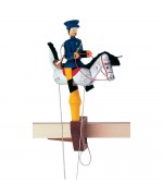 Wolfgang Werner Toy Pendelreiter Blue Postman - TEMPORARILY OUT OF STOCK