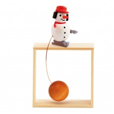 Wolfgang Werner Toy Snowman with Ice Skates