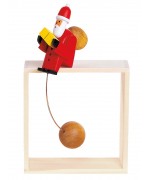 Wolfgang Werner Toy Swinging Santa Claus Small