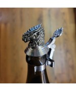 NEW - Oktoberfest Pewter Beer Bottle Caps - Dragon