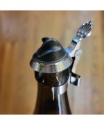 NEW - Oktoberfest Pewter Beer Bottle Caps - German Cap