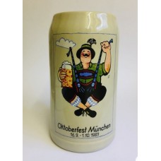 The Official Munich Oktoberfest Beer Stein 1989 - 1 Liter