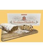 German Traditional Christmas Stollen with Marzipan