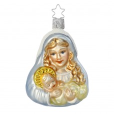 NEW - Inge Glas Glass Ornament - Madonna