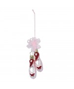 Inge Glas Glass Ornament - Ballet Shoes