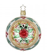 Inge Glas Glass Ornament - Mistletoe Reflector Ornament