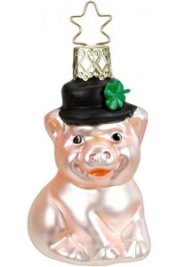 Inge-Glas Ornament Lucky Pig